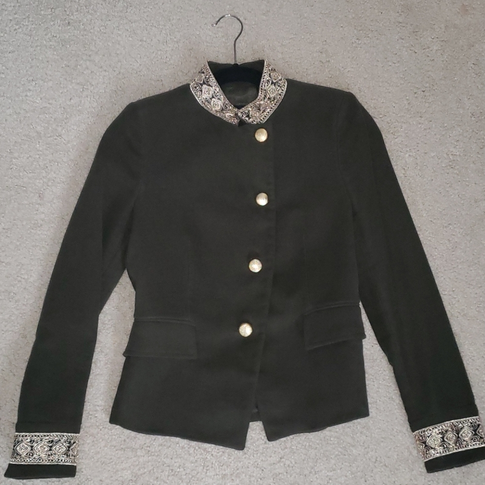ZARA ARMY GREEN BLAZE